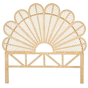 New arrival natural handmade rattan bed headboard for bedroom decoration best selling with sustainable products made in Vietnam