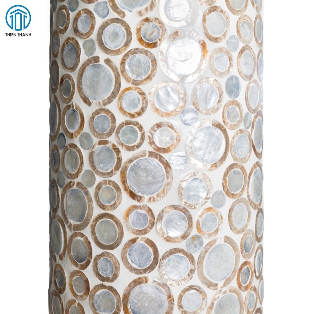 Contemporary home umbrella stand luxury mother of pearl inlay umbrellas holder for hotel & office handmade from Vietnam