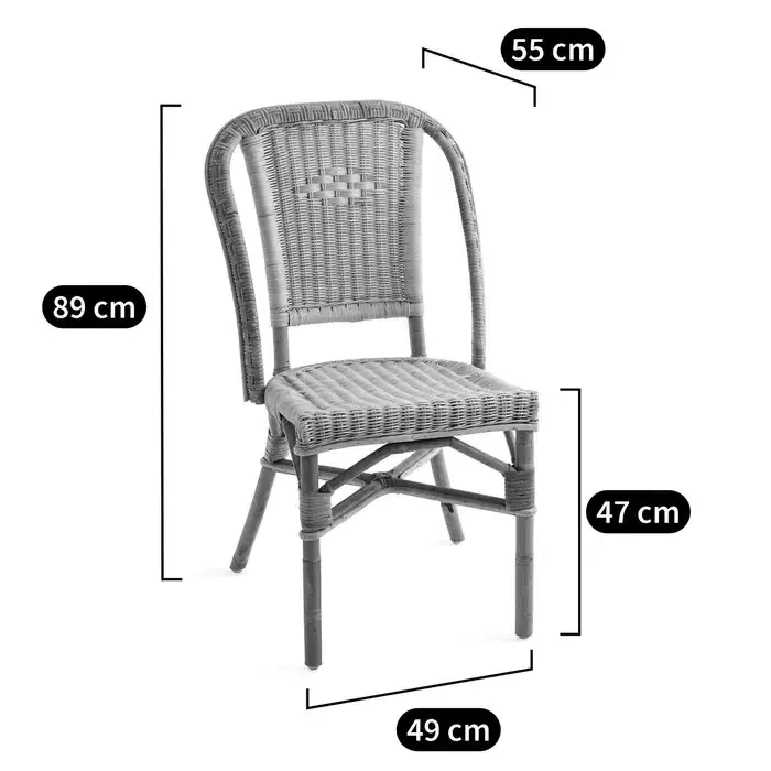 Wholesale Designers Quality Rattan Chair good use for Home Furniture and Interior Decoration from Vietnam