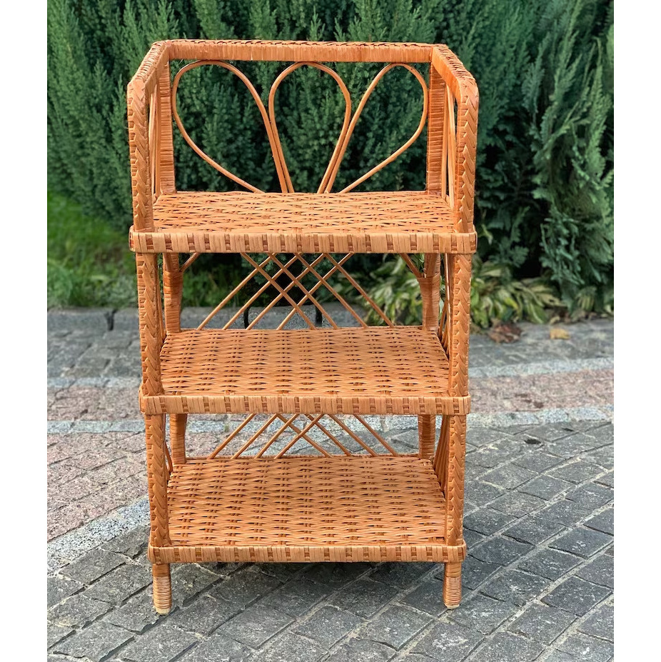 Vintage style Wicker Shelf Storage shelf eco friendly durable Handcrafted made in Viet Nam 2024