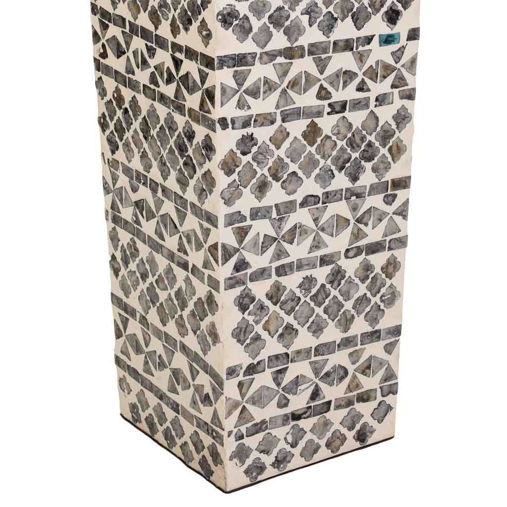 Versatile Practical Functional Decorative Style For Your Entrance Handcrafted Capiz Mother of Pearl Umbrella Stand