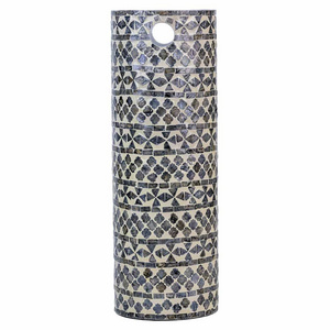 Eye Catching Beautiful Useful Functional Vibrant Meticulously Handmade Mother Of Pearl Capiz Umbrella Stand