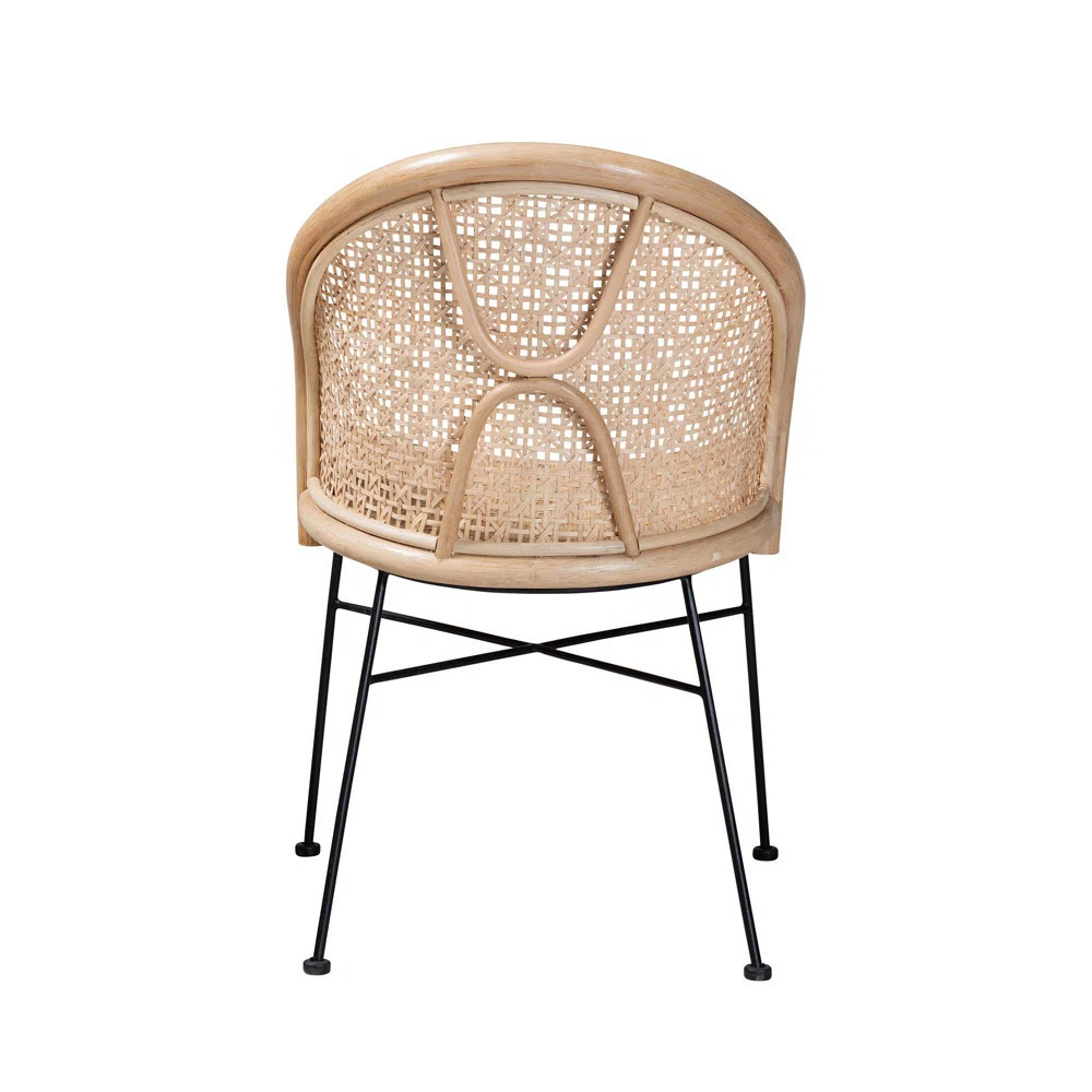 Meticulous Design Comfortable Rattan Dining Chair Natural Furniture Chair in Rattan Wholesaler Vietnam