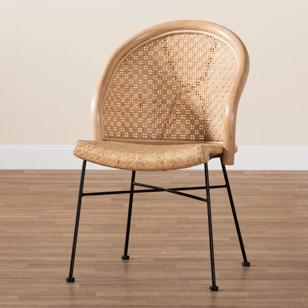 Meticulous Design Comfortable Rattan Dining Chair Natural Furniture Chair in Rattan Wholesaler Vietnam