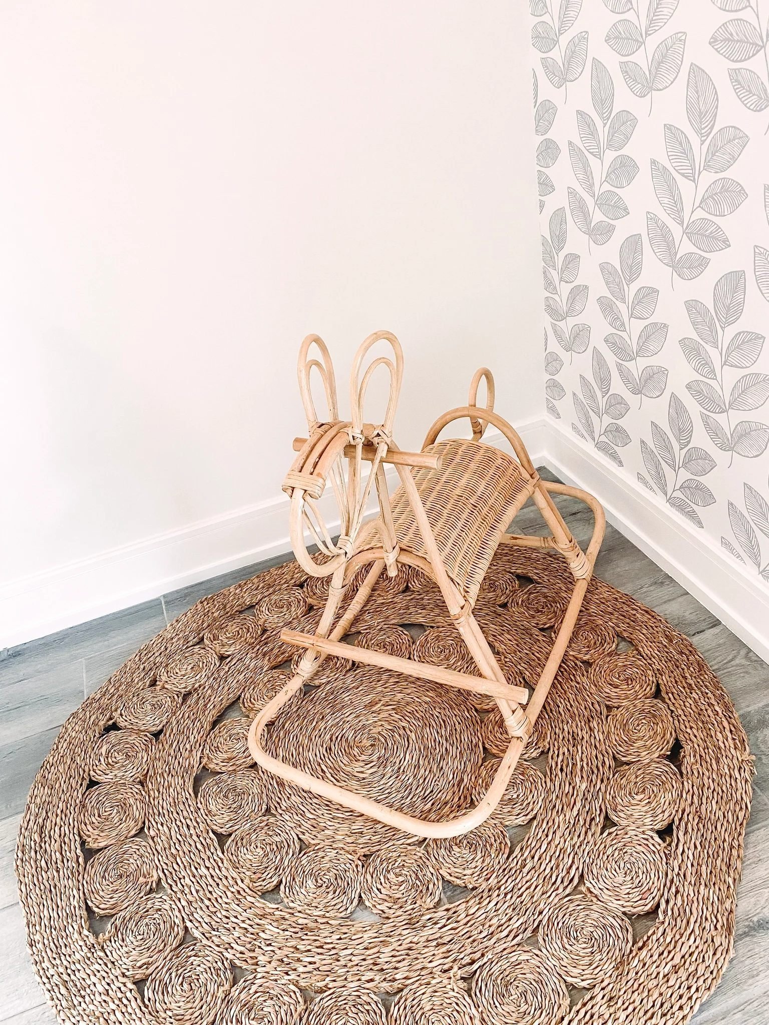 Boho Rattan Baby Rocker Handicraft Rocking Chair for Children Nursery Rocking Chair From Artex Thien Thanh