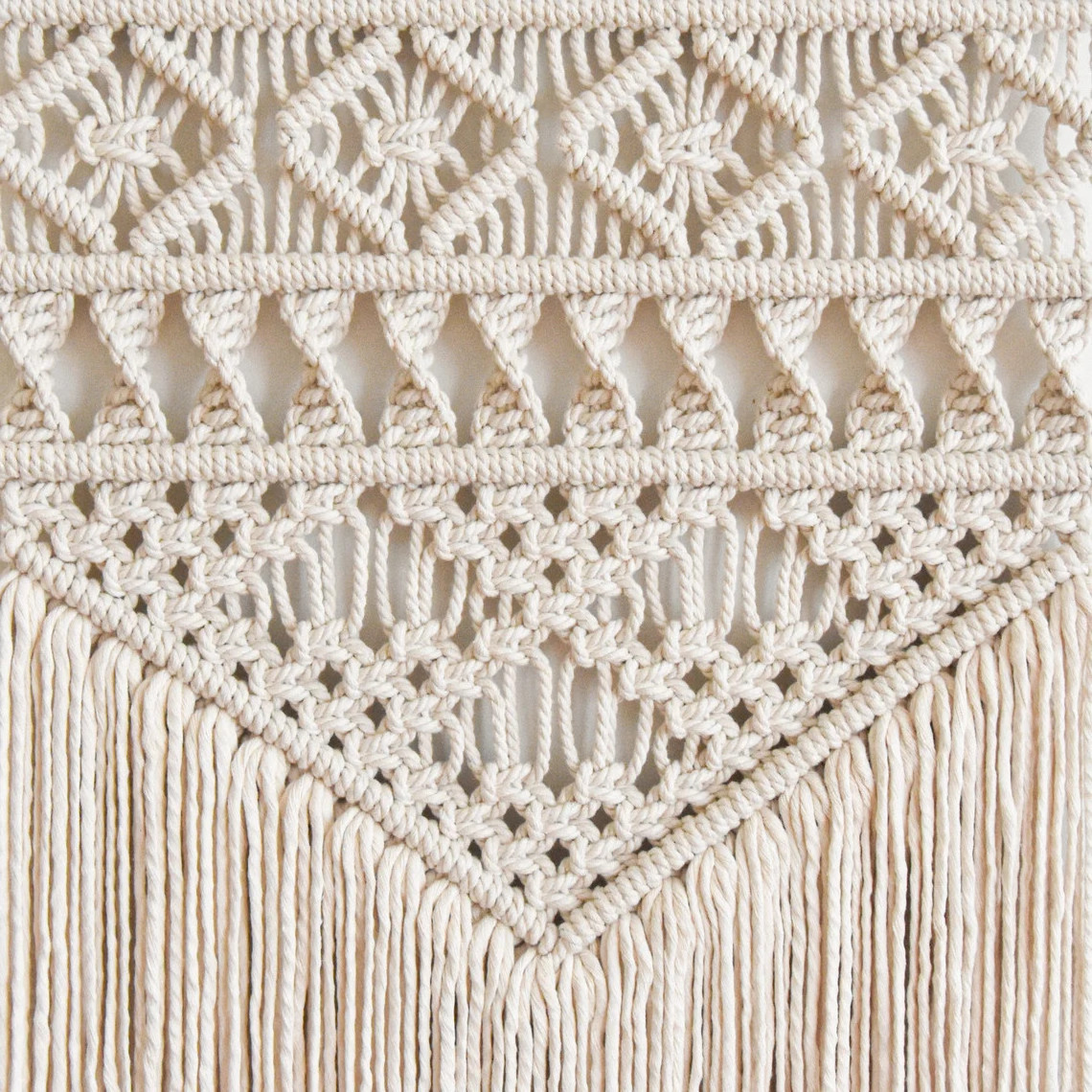 Eye-catching Macrame PATTERN macrame wall hanging decorative handmade  made in Viet Nam 2024