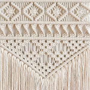 Eye-catching Macrame PATTERN macrame wall hanging decorative handmade  made in Viet Nam 2024