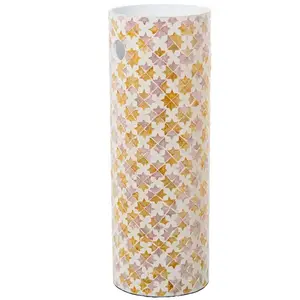 Superior Quality Mother Of Pearl Umbrella Free-standing Stand Best Choice MOP MDF Umbrella Floor Holder