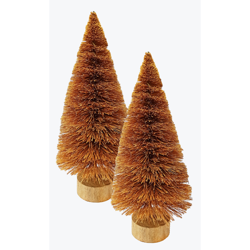 Wholesale Coir Christmas Tree Coconut Mini Christmas Tree Eco-friendly Xmas Tree For Decoration And Gifts 2022