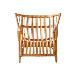 New Release Wicker Rattan Lounge Chair Vintage Design Rattan Relaxing Chair For Home Outdoor Garden