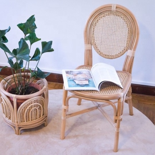 Wholesale Kids Room Party Rattan Chairs Elegant kids furniture Rattan mini chair for kids Resting and Dining Chair in Viet Nam