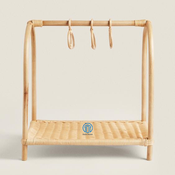 A Perfect Little Place To Store Your Adorable Doll Clothes Individually Handcrafted Rattan Toy Doll Clothing Rack With Hangers