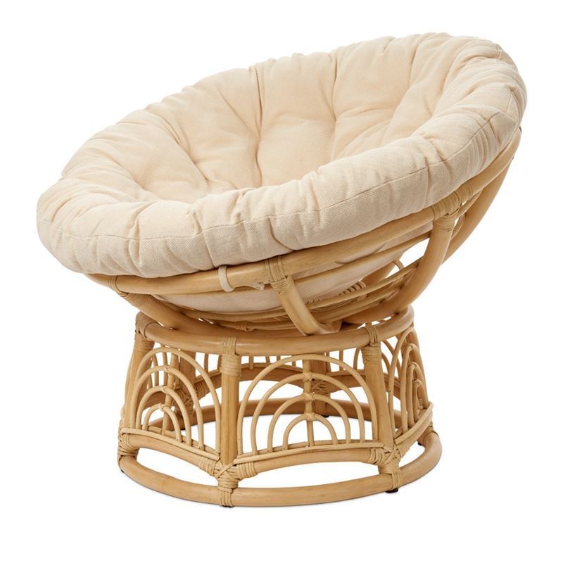 High Quality Papasan Rattan Kid Chair OEM Rattan Kid Furniture Handmade Papasan chair relaxing for kids