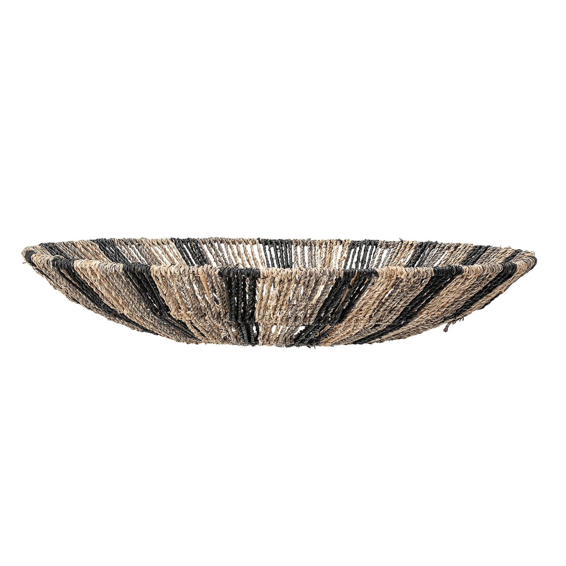 Exclusive Handwoven seagrass Wall Baskets Hanging Decorative Tray best selling nature seagrass round plate for wall hanging