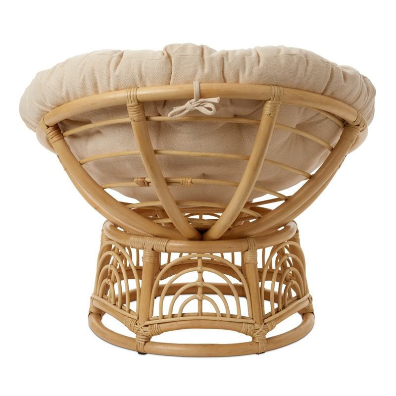 High Quality Papasan Rattan Kid Chair OEM Rattan Kid Furniture Handmade Papasan chair relaxing for kids