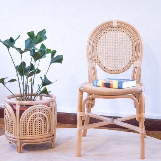 Wholesale Kids Room Party Rattan Chairs Elegant kids furniture Rattan mini chair for kids Resting and Dining Chair in Viet Nam