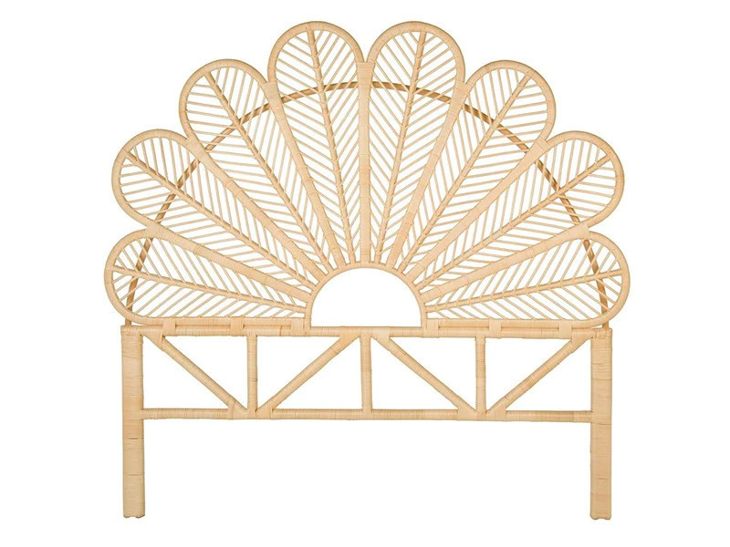 New arrival natural handmade rattan bed headboard for bedroom decoration best selling with sustainable products made in Vietnam