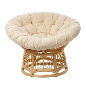 High Quality Papasan Rattan Kid Chair OEM Rattan Kid Furniture Handmade Papasan chair relaxing for kids