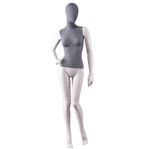 Customized Cloth Body Full Body Mannequins Female Manikin Dummy With Flexible Wooden Arms