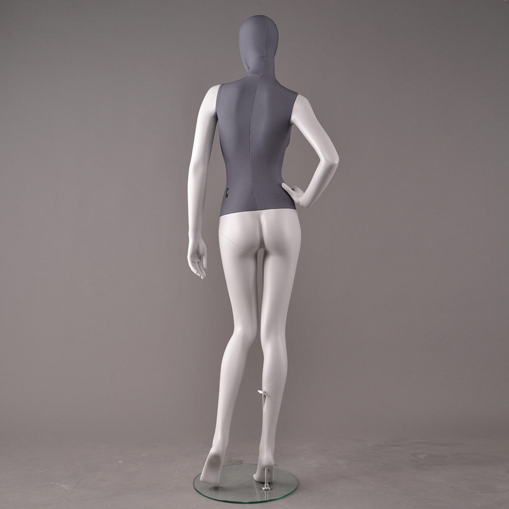 Customized Cloth Body Full Body Mannequins Female Manikin Dummy With Flexible Wooden Arms