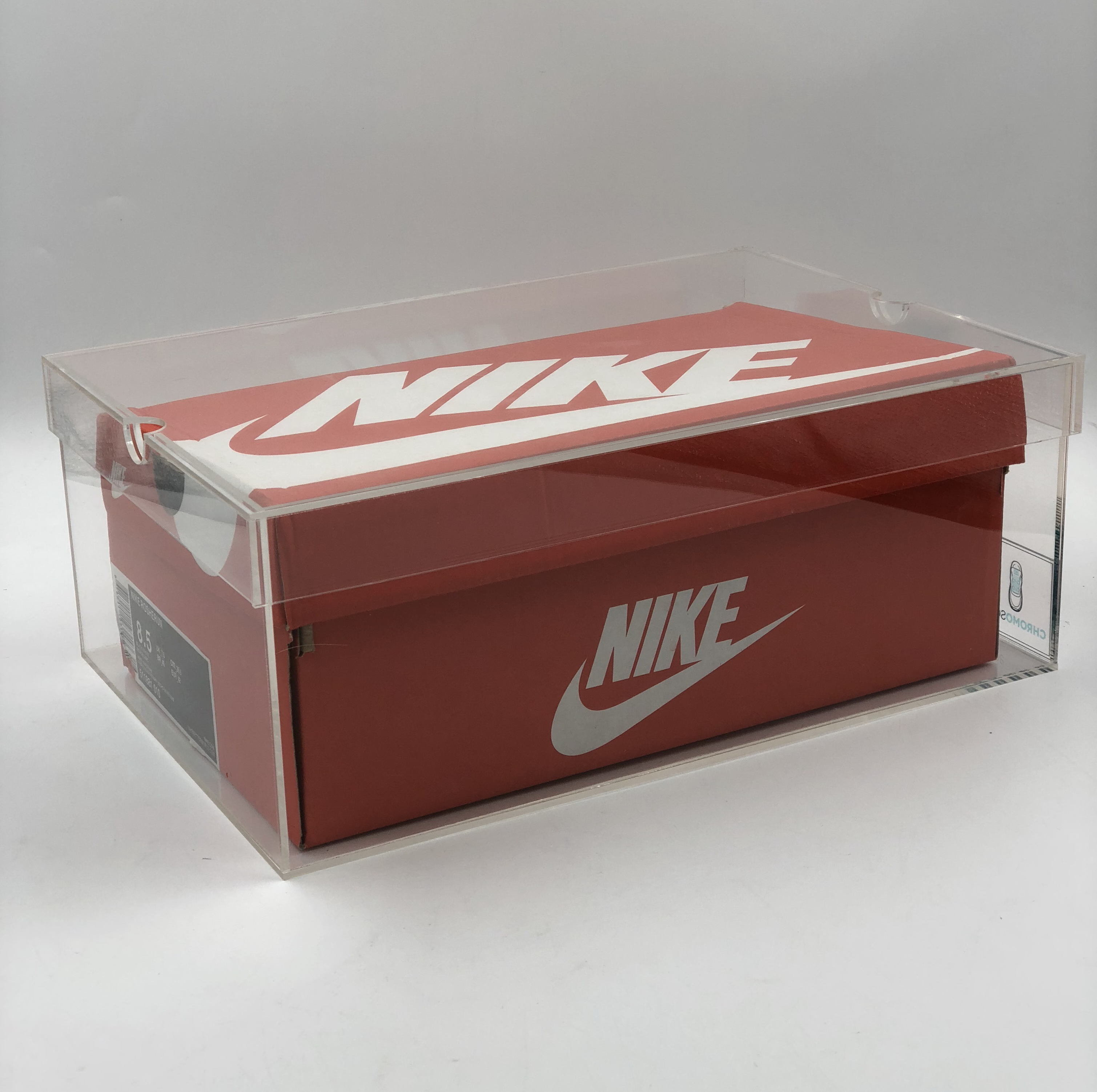 Luxury Acrylic Shoe Box - Large Acrylic Shoe Display Case-Ultra clear plastic Stackable sneaker storage box Professional grad