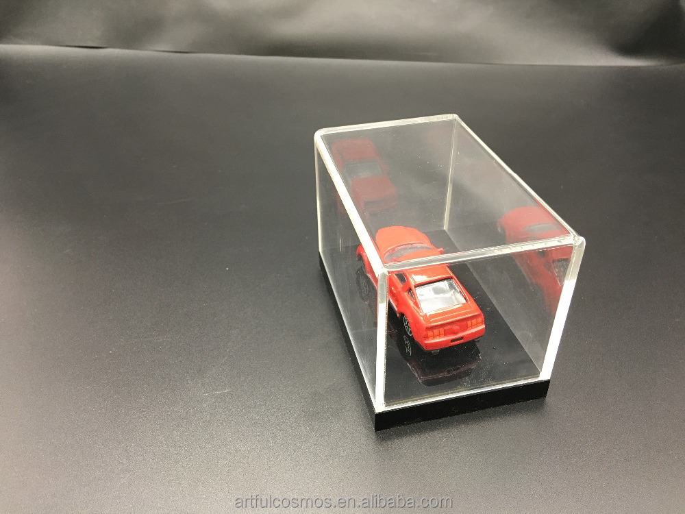 New Design Small Wooden Acrylic Display Boxes Rechargeable LED for Collectors for Storage and Display Stand Use