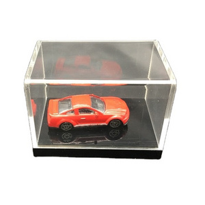 New Design Small Wooden Acrylic Display Boxes Rechargeable LED for Collectors for Storage and Display Stand Use