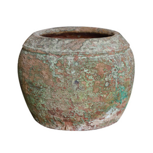 Art-home Ceramics  OCEAN YELLOW OC053H20 Pot With 2 Handles Suitable for Planting Garden Decoration and Mini Landscaping