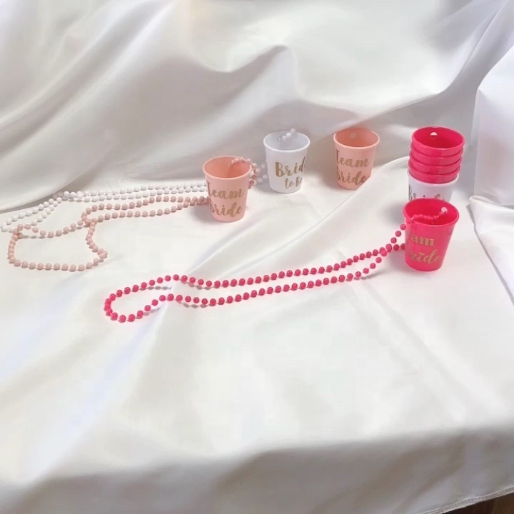 Dick Penis Shot Glass Necklace for Bachelorette Party