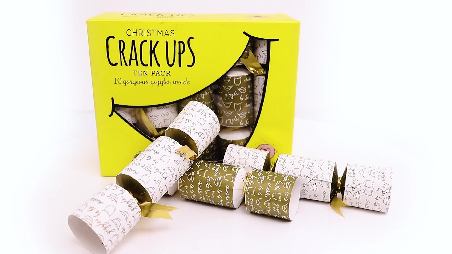 Pop Crackers Packaging Festival Party Presents Indoor Custom Made Box Christmas Crackers