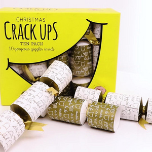 Pop Crackers Packaging Festival Party Presents Indoor Custom Made Box Christmas Crackers