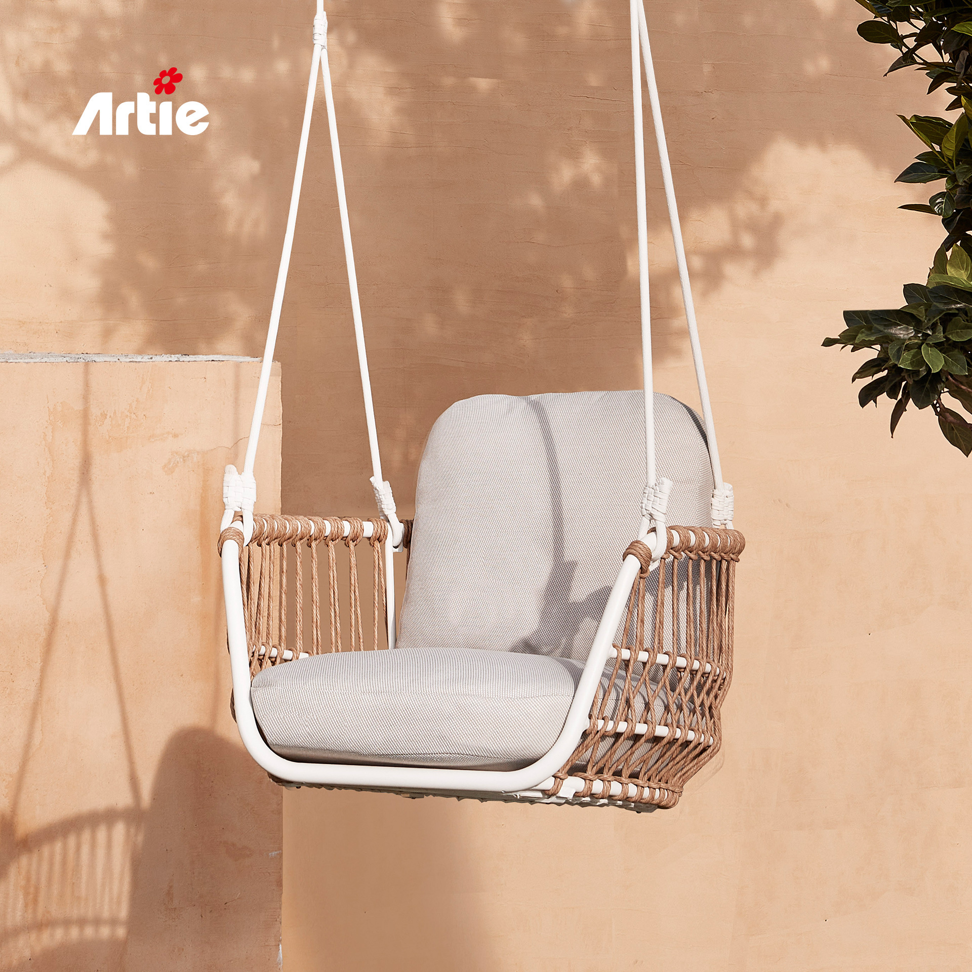 Artie Wholesale Rattan Outdoor Furniture Patio Swing Balcony Furniture Outdoor Garden Swing Hanging Chair