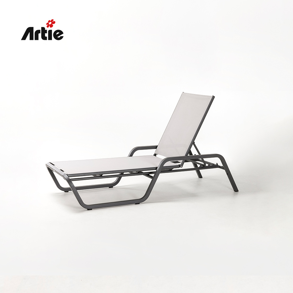 Artie All  Weather Outdoor Sunbed Beach Hotel Pool Side Furniture Leisure Sun Loungers Swimming Pool Outdoor Furniture