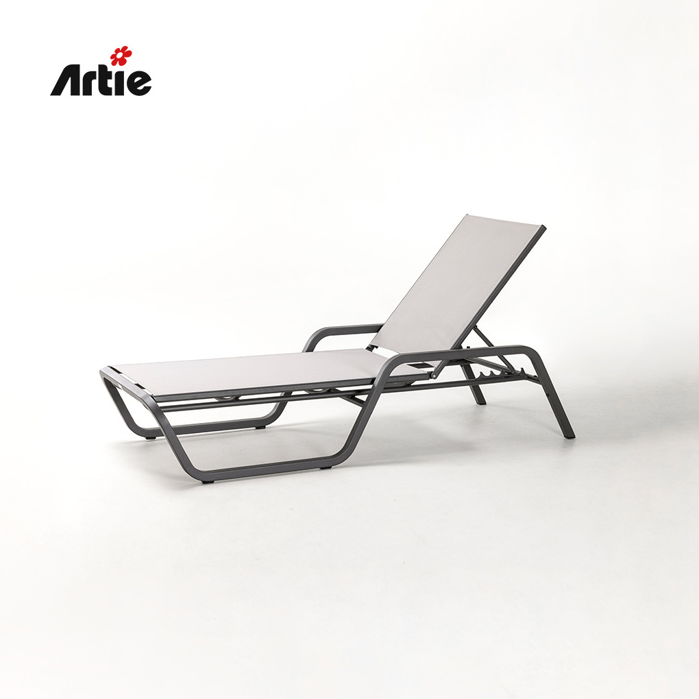 Artie All  Weather Outdoor Sunbed Beach Hotel Pool Side Furniture Leisure Sun Loungers Swimming Pool Outdoor Furniture