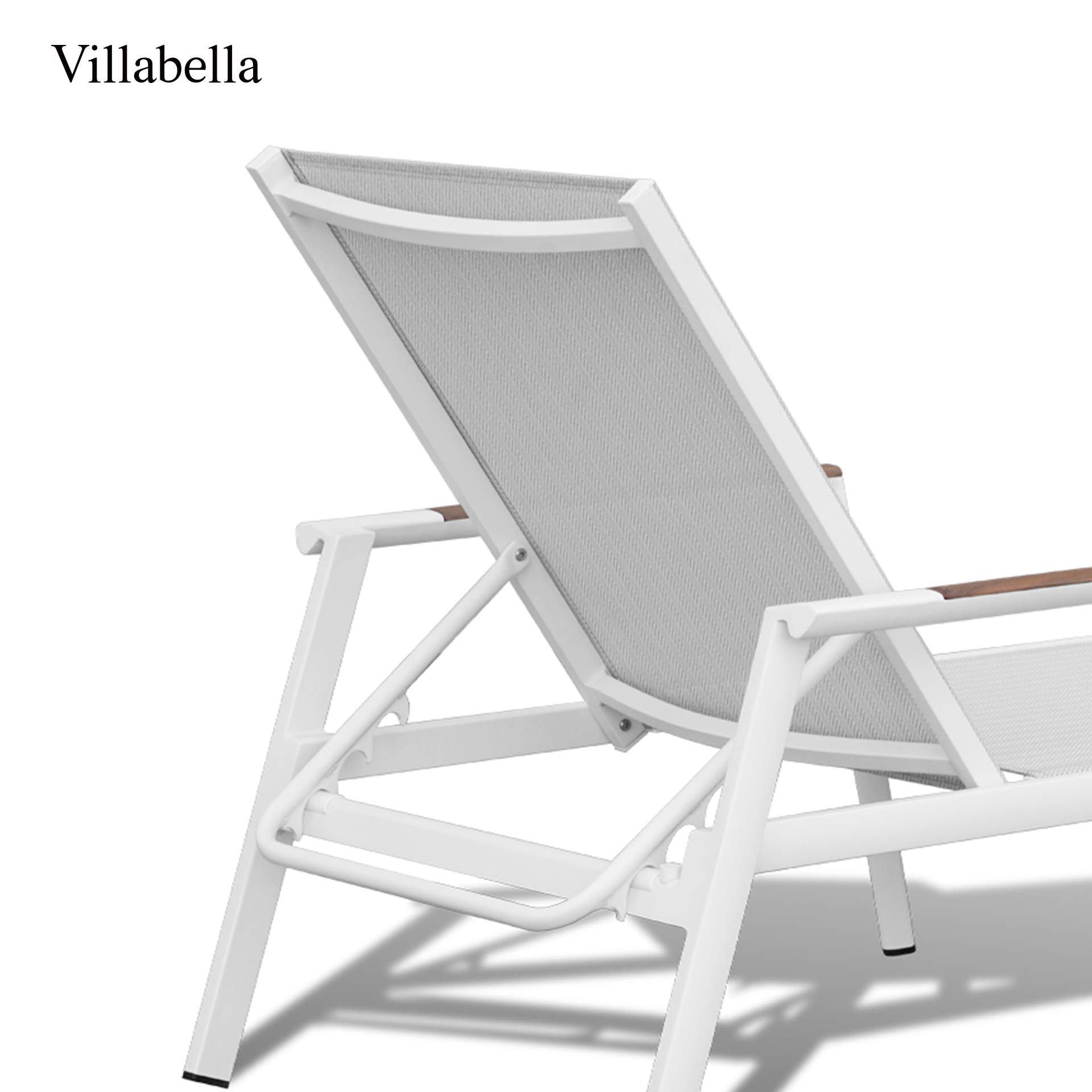 Pool Furniture Luxury Outdoor Beach Lounger Aluminum Out Door Furniture Swimming Pool Lounger