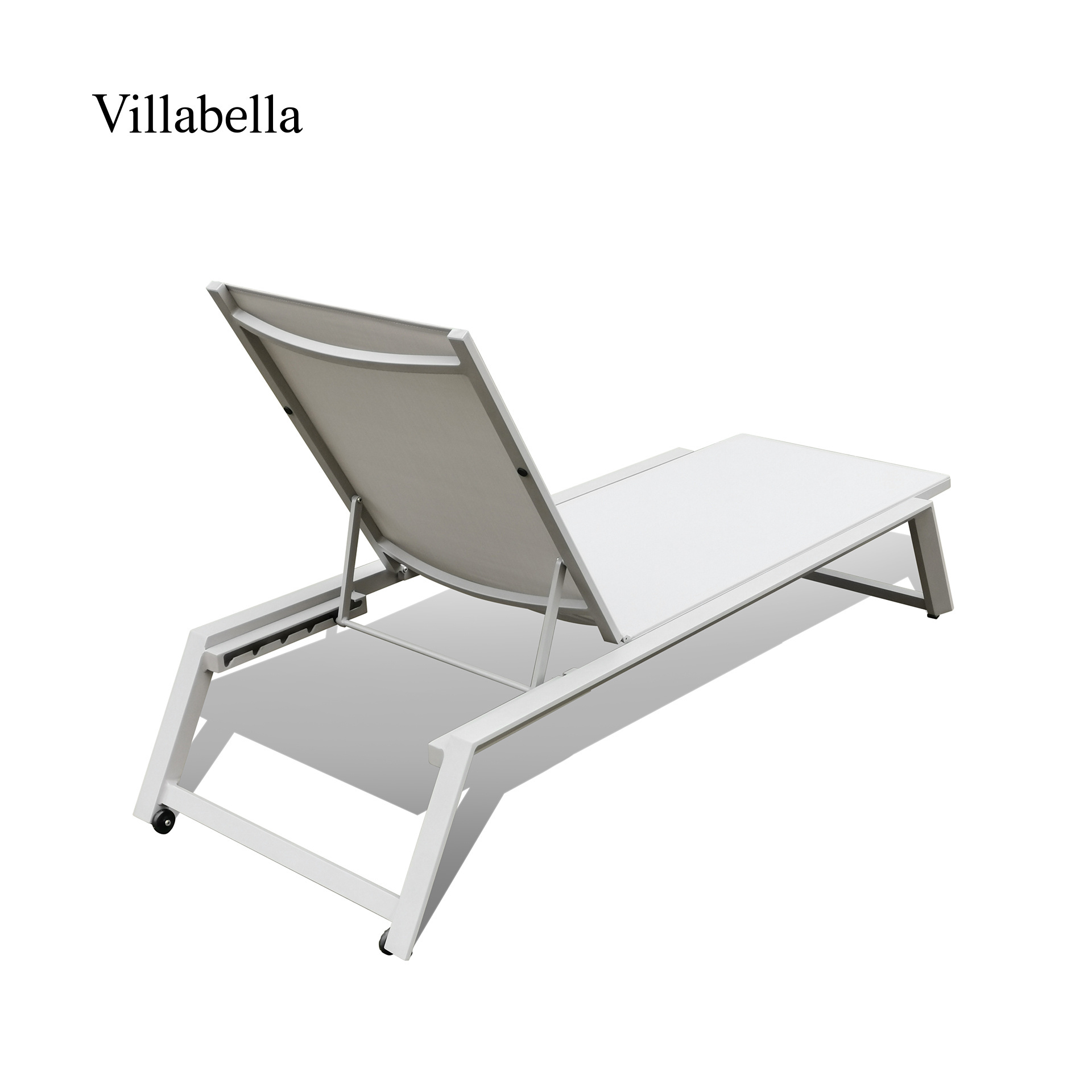 Modern Patio Furniture Aluminum Outdoor Chaise Lounge Chair Luxury Hotel Swimming Pool Furniture Pool Lounge Chair