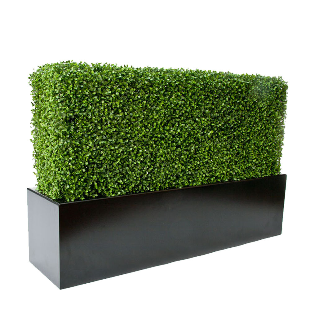 Privacy Garden PVC Fencing Panels Artificial Boxwood Hedge