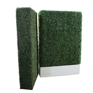 Privacy Garden PVC Fencing Panels Artificial Boxwood Hedge