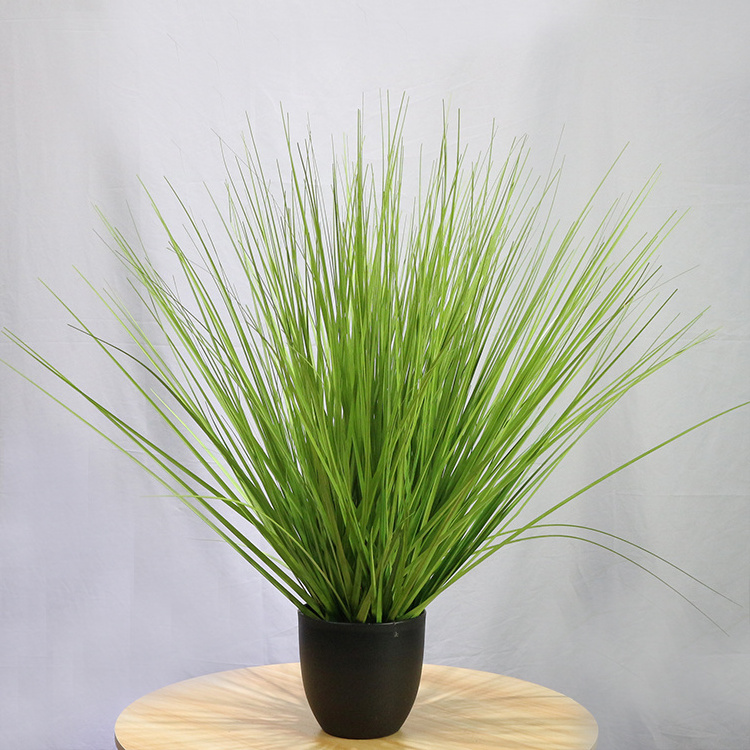 Artificial plant Onion Grass  Plastic 70 cm Potted Green Indoor Decoration for Room Ornamental Long Time