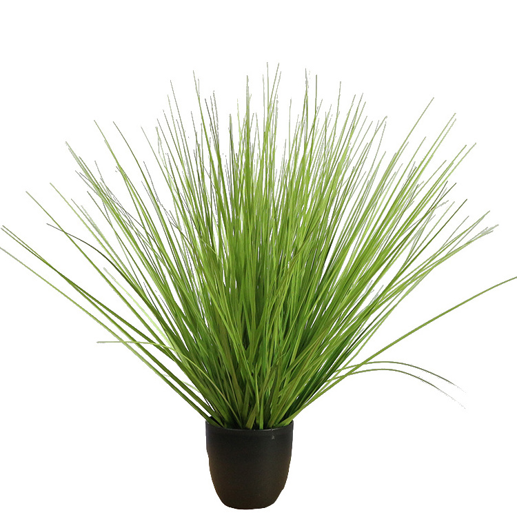 Artificial plant Onion Grass  Plastic 70 cm Potted Green Indoor Decoration for Room Ornamental Long Time