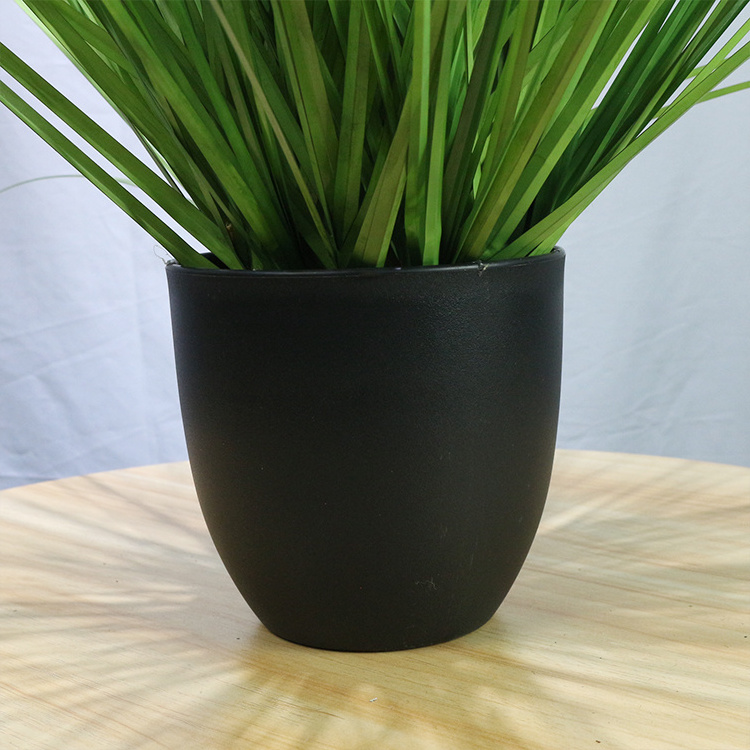 Artificial plant Onion Grass  Plastic 70 cm Potted Green Indoor Decoration for Room Ornamental Long Time