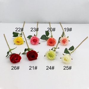 New Products Valentine Flowers Wholesale Everlasting Roses Flower Artificial valentine rose