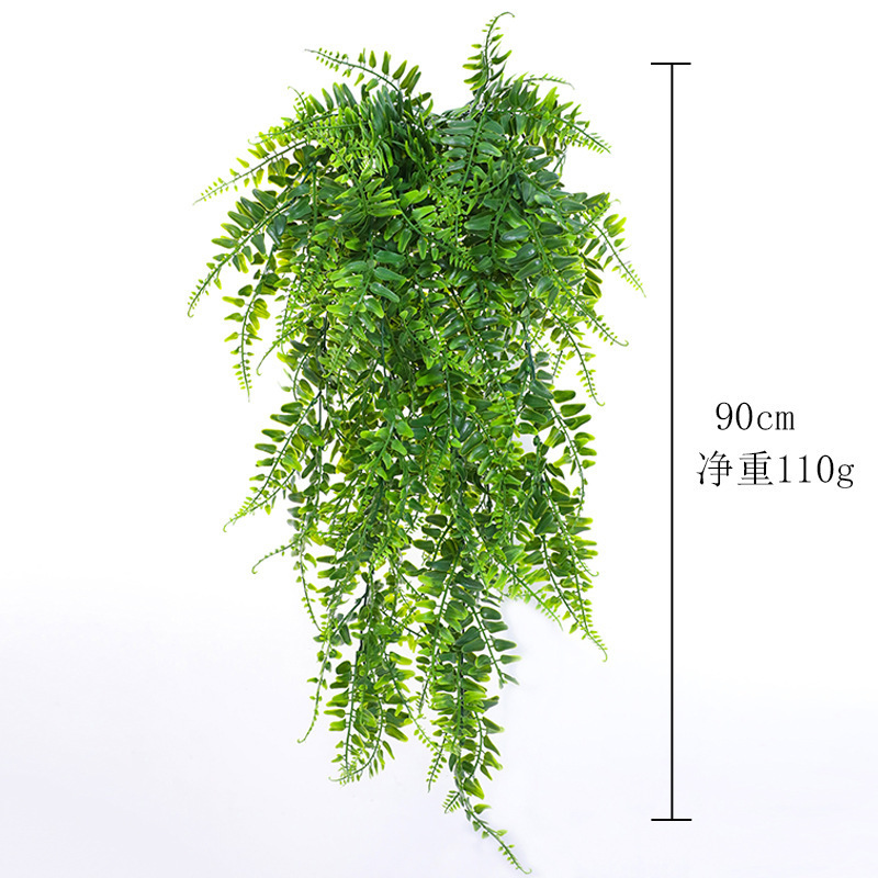 Artificial Persian Rattan Faux Hanging Plants Faux Greenery Plastic Vine Outdoor Garden Wall decor