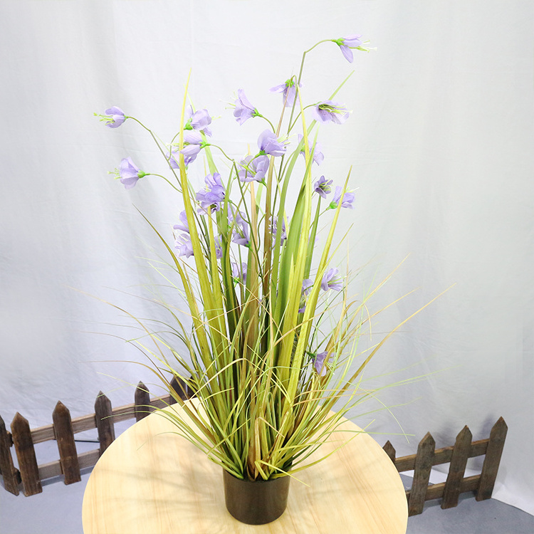 Artificial plants guangzhou onion grass decoration plumeria for bonsai grass Plantes artificielles