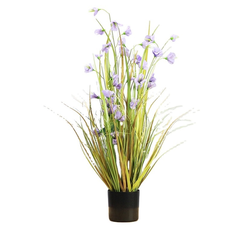 Artificial plants guangzhou onion grass decoration plumeria for bonsai grass Plantes artificielles