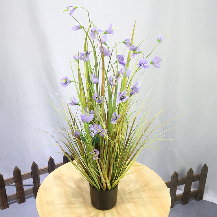 Artificial plants guangzhou onion grass decoration plumeria for bonsai grass Plantes artificielles