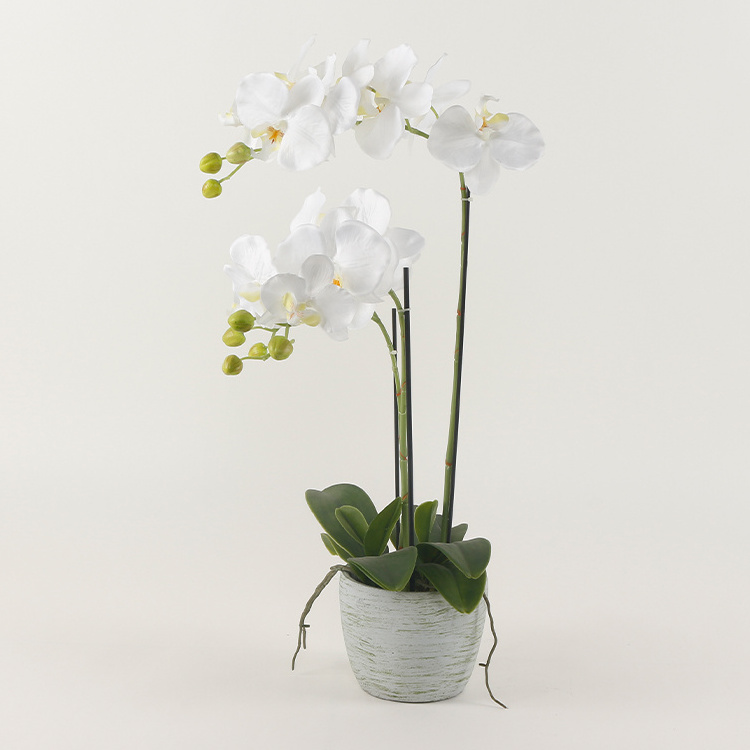 Artificial flower small orchid bonsai for home decoration