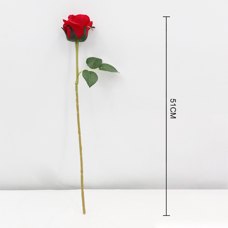 New Products Valentine Flowers Wholesale Everlasting Roses Flower Artificial valentine rose