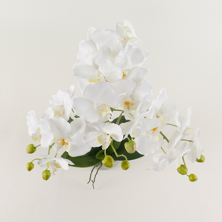 Artificial flower small orchid bonsai for home decoration