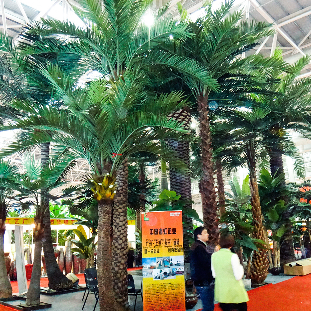 Haihong Big Artificial Palm Tree Artificial Date Palm Tree in Dubai to Russia Style artifical palm tree outdoor